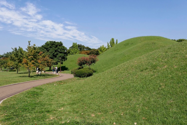 Geyongju - Parc des Tumuli