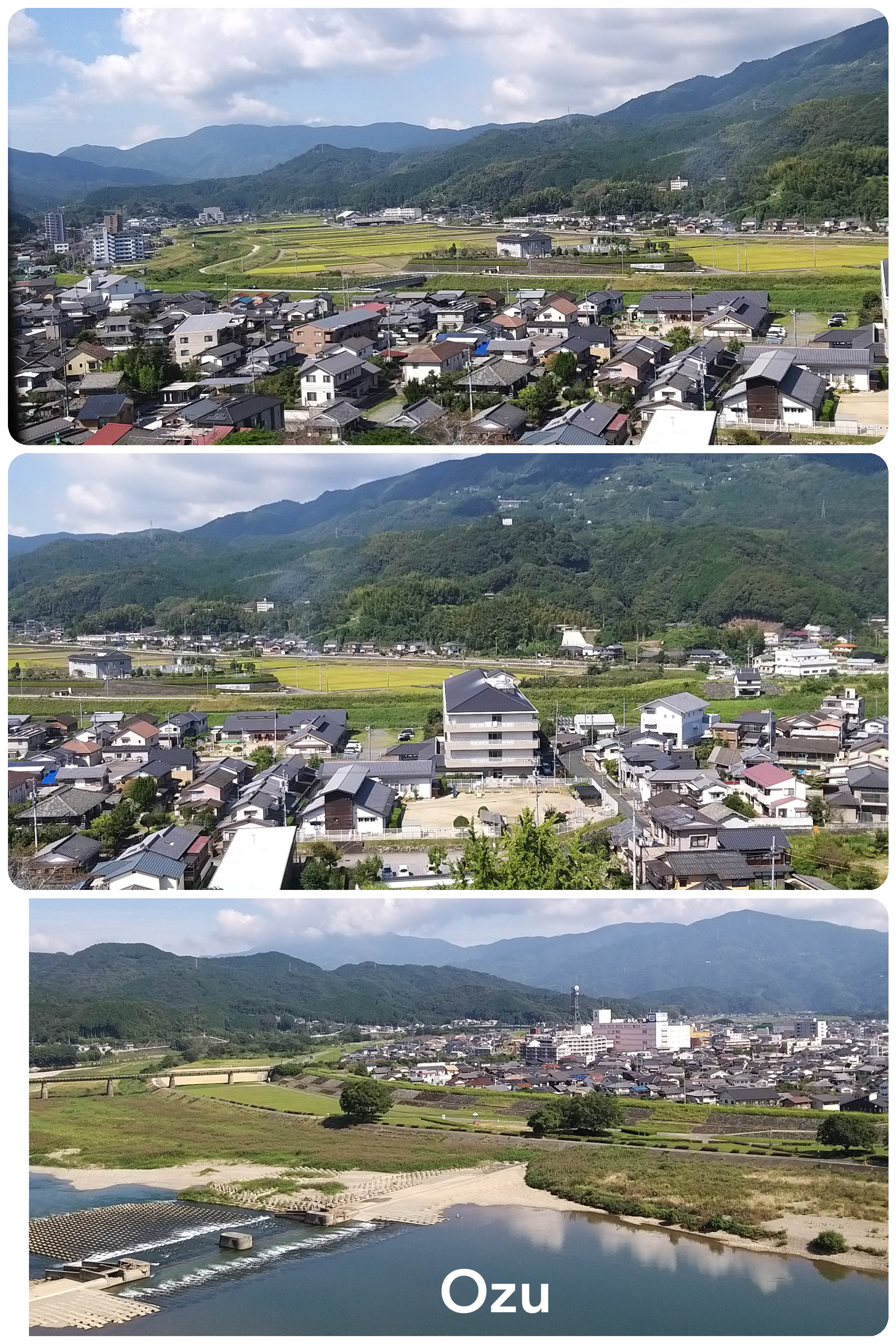 Ozu – vue panoramique