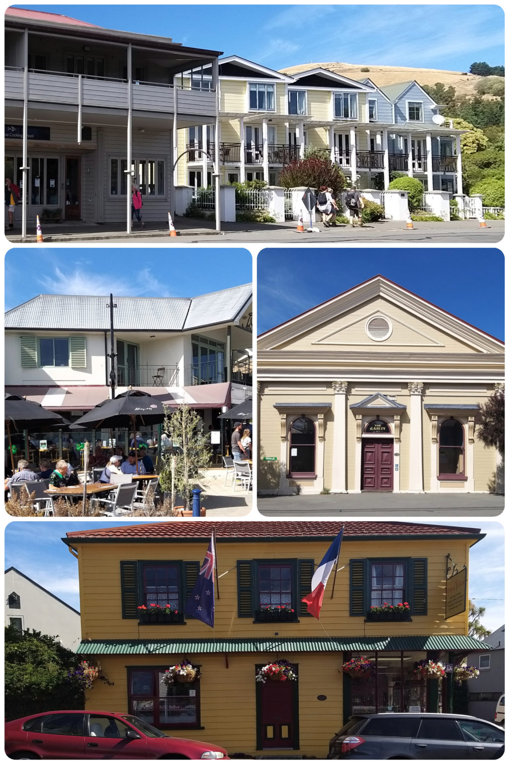 Akaroa Village français ClaudeVoyage