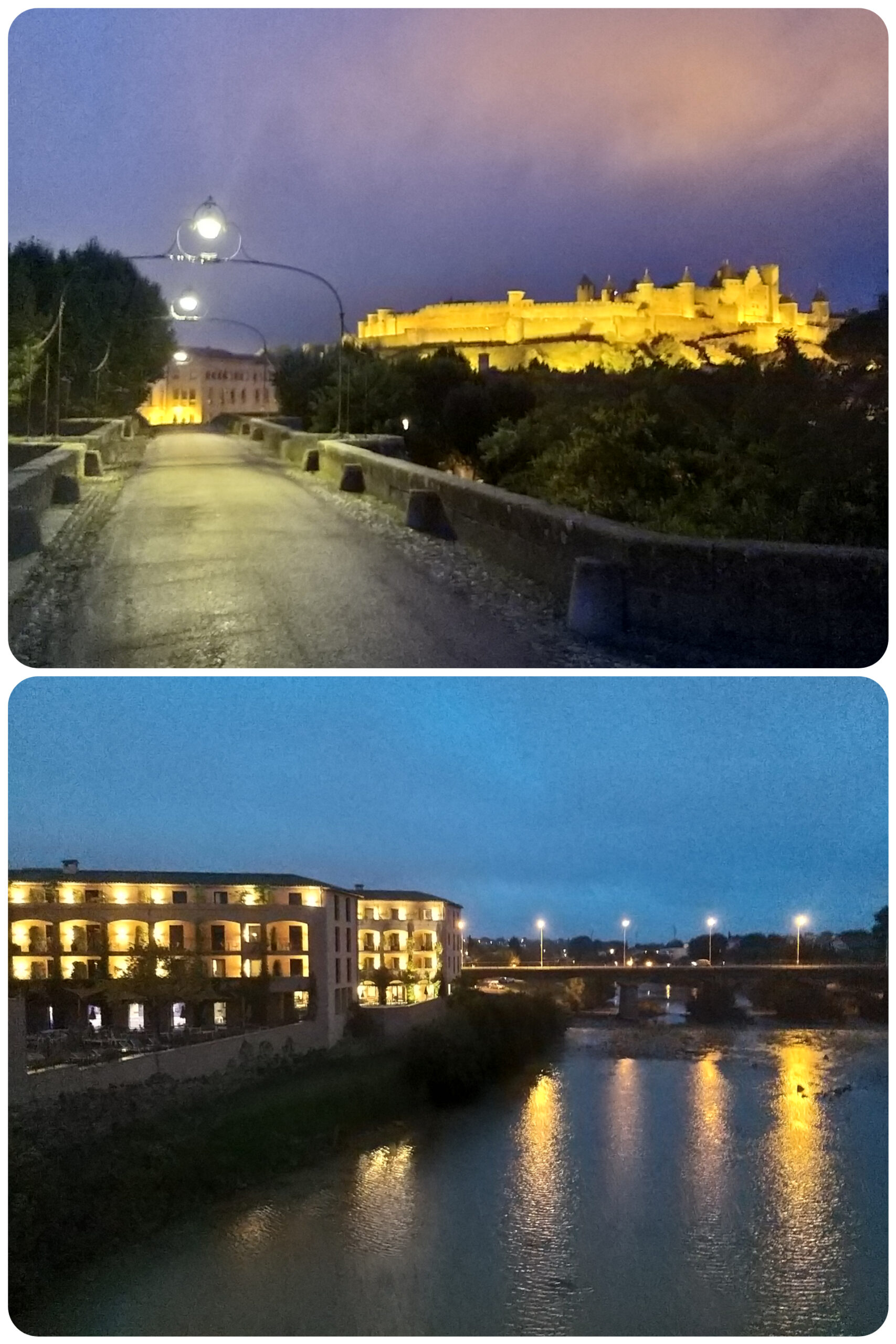 Carcassonne – Citadelle de nuit