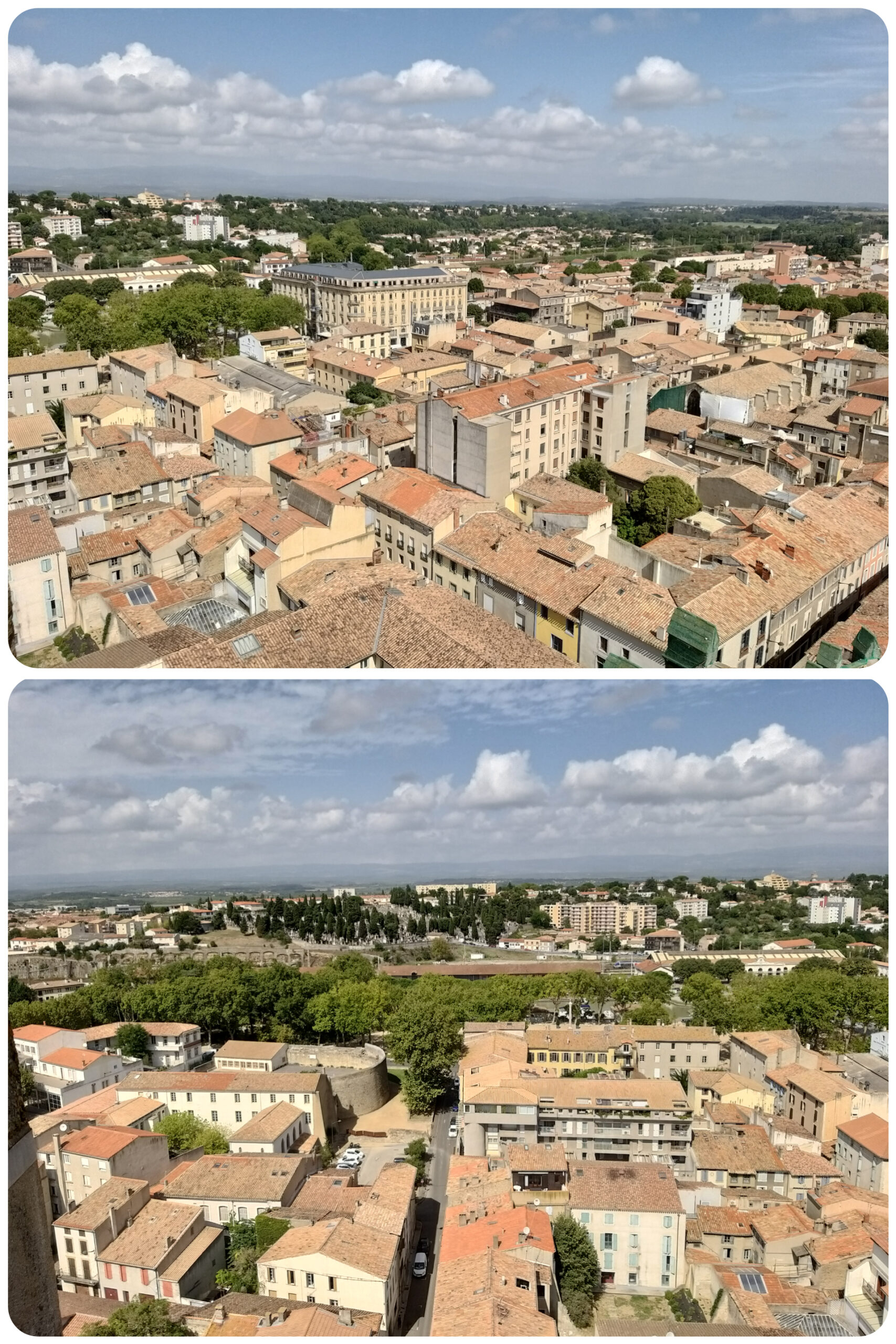 Carcassonne – vue d’en haut