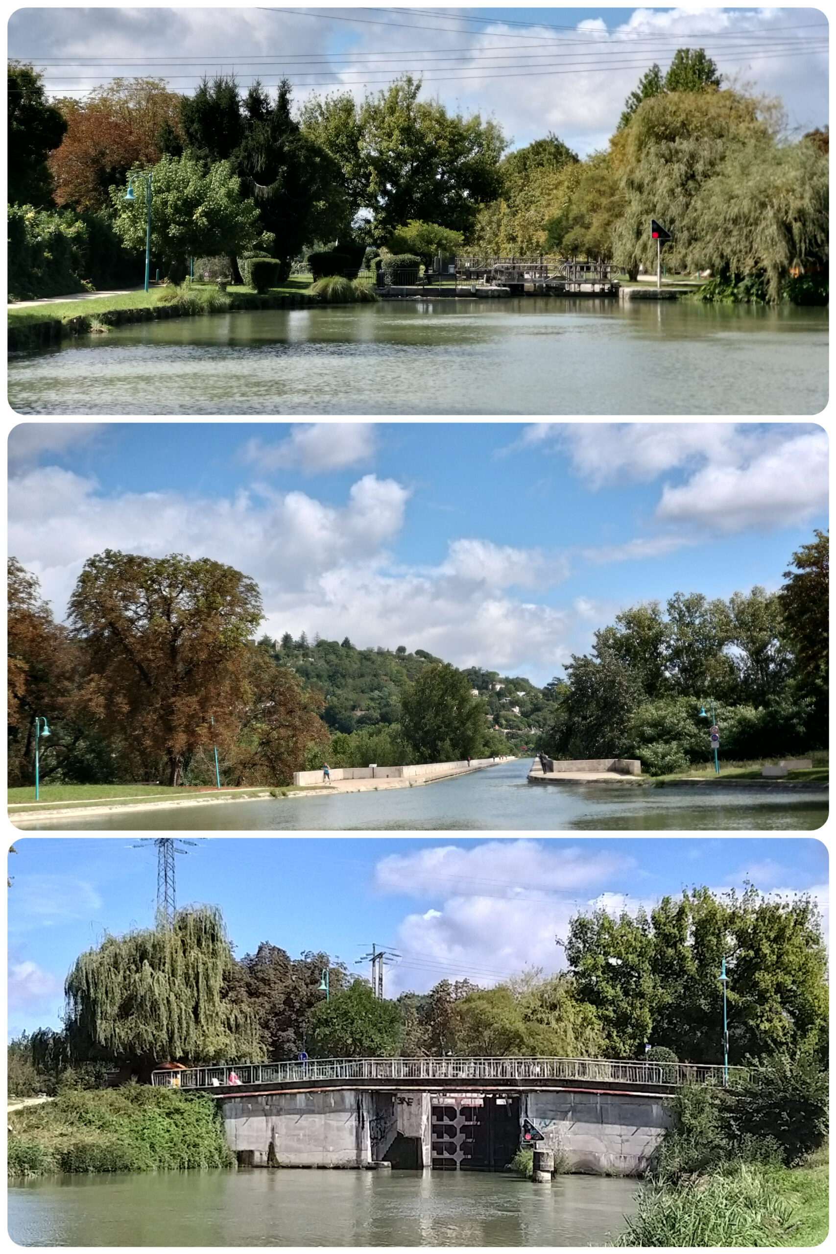 Agen – La Garonne et son canal